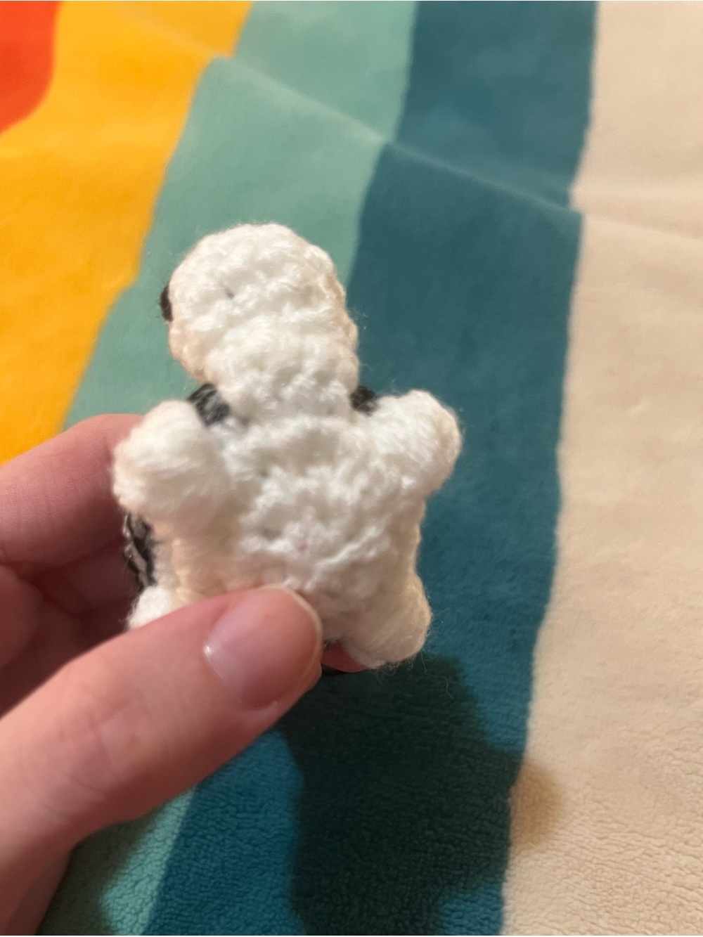 Crocheted Turtle Keychain 🐢 - Picture 3 of 7